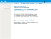 Tablet Screenshot of geonet.parcelbroker.de