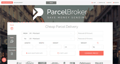 Desktop Screenshot of parcelbroker.co.uk